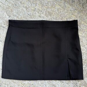 Steve Madden Black Mini Skirt